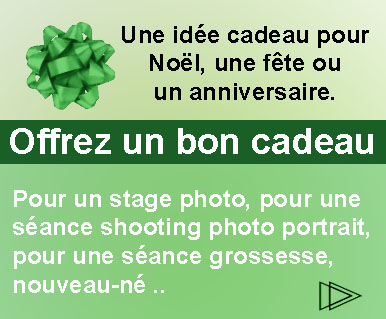 offrir un bon cadeau photo shooting ou stage photo